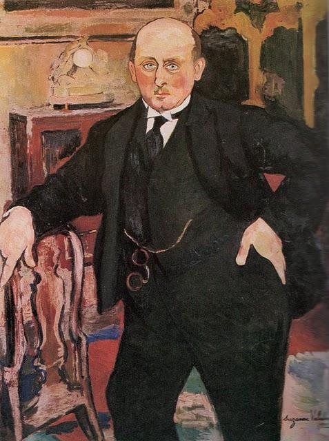 Wikioo.org - The Encyclopedia of Fine Arts - Painting, Artwork by Suzanne Valadon - Portrait of Monsieur Mori