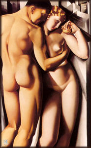 Tamara De Lempicka - Adam and Eve