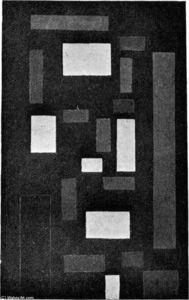 Theo Van Doesburg - Composition VI (on black fond)