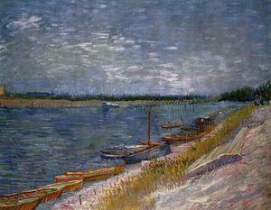 Vincent Van Gogh - Moored Boats