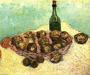 Vincent Van Gogh - Still Life Bottle, Lemons and Oranges