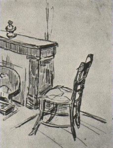 Vincent Van Gogh - Chair near the Stove