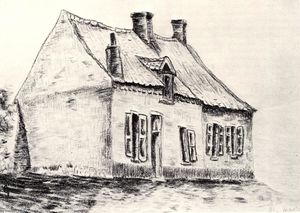 Vincent Van Gogh - A house Magros