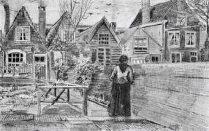 Vincent Van Gogh - Sien-s Mother-s House