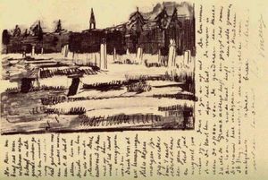 Vincent Van Gogh - Cemetery