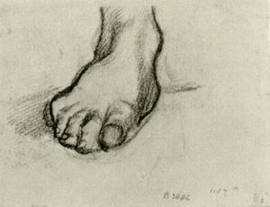 Vincent Van Gogh - Sketch of a Foot
