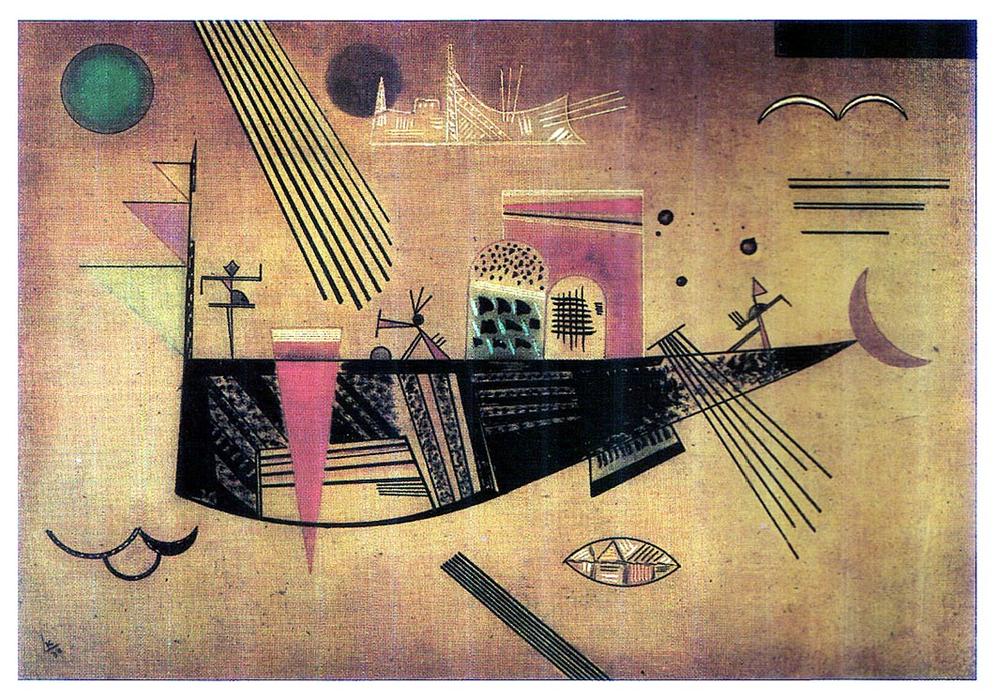  Paintings Reproductions Capricious, 1930 by Wassily Kandinsky (1866-1944, Russia) | ArtsDot.com