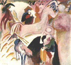 Wassily Kandinsky - Horses