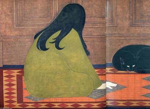 Will Barnet - Dialogue in Green