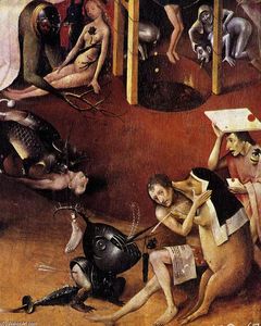 Triptych of Garden of Earthly Delights (detail) (15)