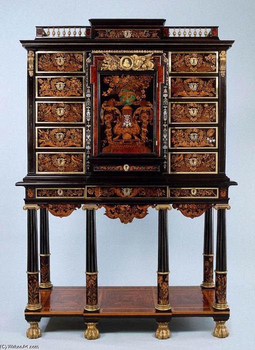  Art Reproductions Cabinet, 1675 by André Charles Boulle (1642-1732, Germany) | ArtsDot.com