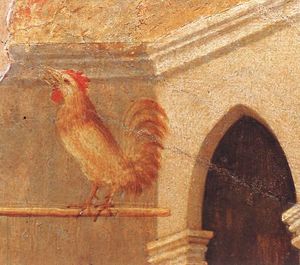 Duccio Di Buoninsegna - Christ Mocked (detail)