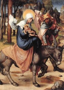 Albrecht Durer - The Seven Sorrows of the Virgin: The Flight into Egypt