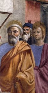 St Peter Healing the Sick with his Shadow (detail)