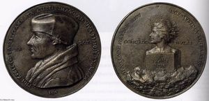 Portrait Medal of Erasmus