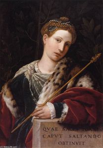 Portrait of Tullia d'Aragona as Salome