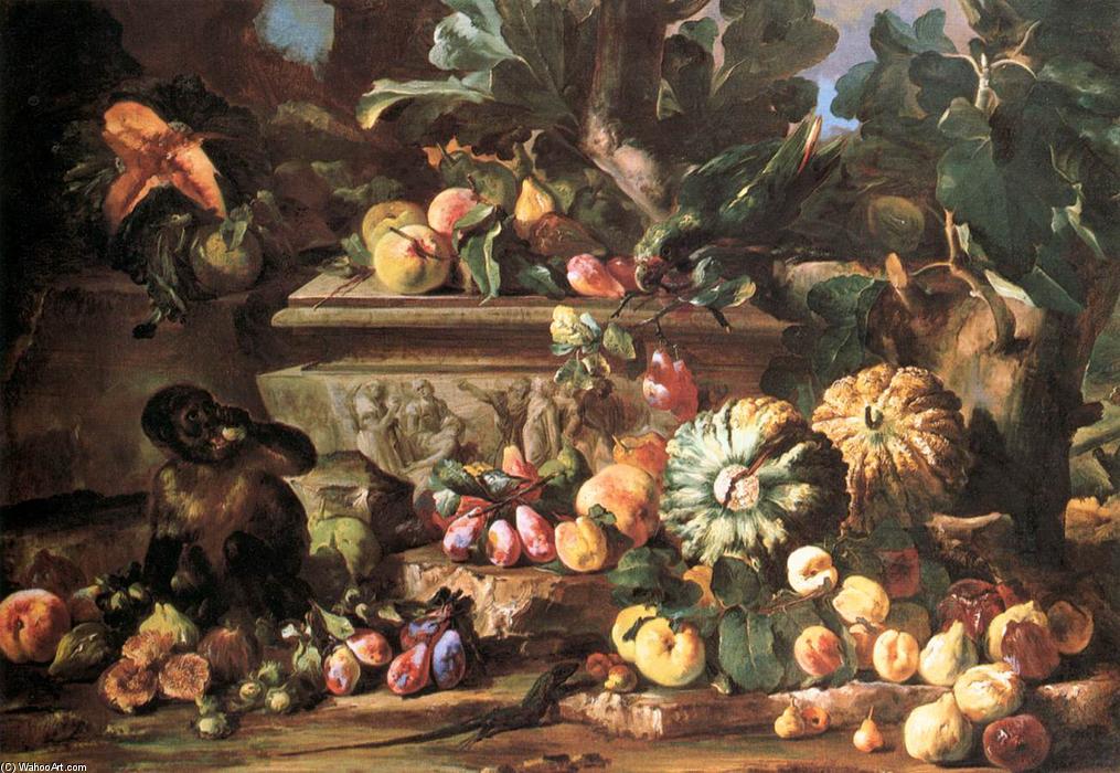 Wikioo.org - The Encyclopedia of Fine Arts - Painting, Artwork by Michele Pace Del Campidoglio - Still-Life