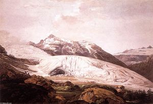 William Pars - The Rhône Glacier and the Source of the Rhône