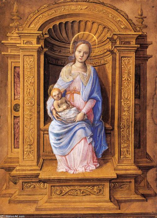 Wikioo.org - The Encyclopedia of Fine Arts - Painting, Artwork by Jean Poyer - Virgin and Child