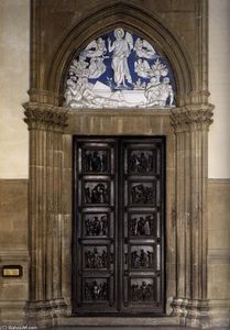 North Sacristy Doors with the Resurrection