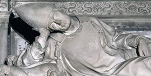 Monument of Ascanio Sforza (detail)