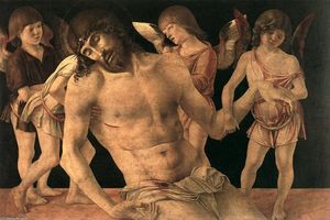 Giovanni Bellini - Dead Christ Supported by Angels (Pietà)