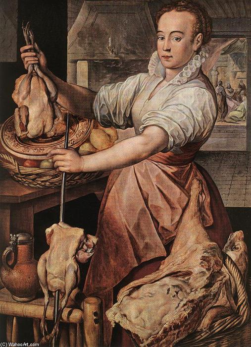 Wikioo.org - The Encyclopedia of Fine Arts - Painting, Artwork by Joachim Beuckelaer - The Cook