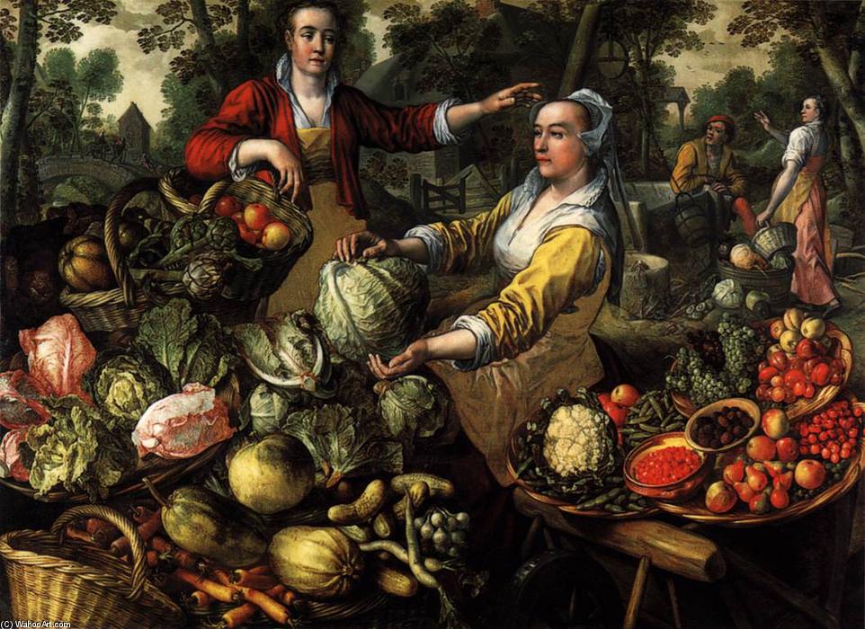 Wikioo.org - The Encyclopedia of Fine Arts - Painting, Artwork by Joachim Beuckelaer - The Four Elements: Earth