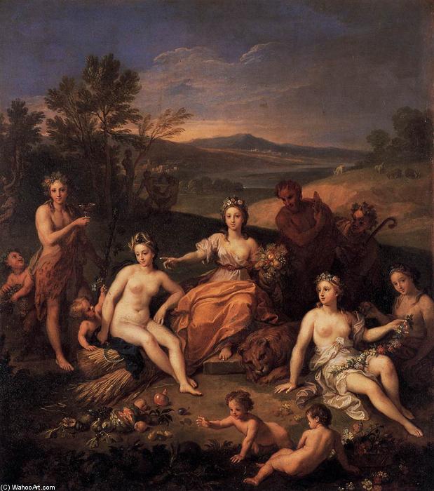 Wikioo.org - The Encyclopedia of Fine Arts - Painting, Artwork by Louis The Younger Boullogne - Earth