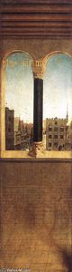 Jan Van Eyck - The Ghent Altarpiece: Arched Window with a View