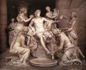 Apollon and the Nymphs