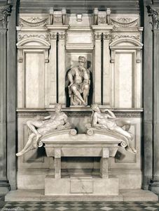 Michelangelo Buonarroti - Tomb of Lorenzo de- Medici