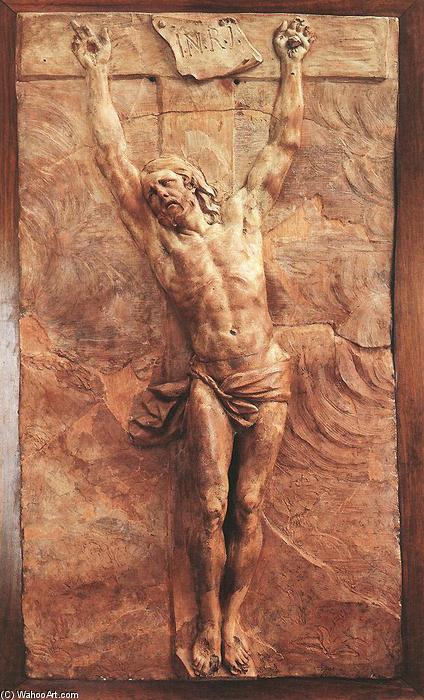 Wikioo.org - The Encyclopedia of Fine Arts - Painting, Artwork by Pierre Puget - Christ Dying on the Cross