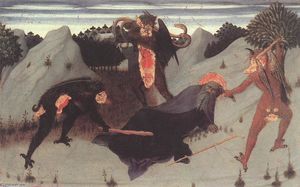 St Anthony the Hermit Tortured by the Devils