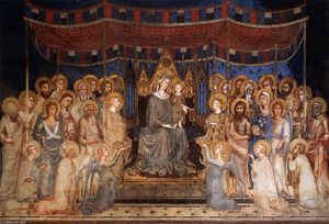 Maestà (Madonna with Angels and Saints)