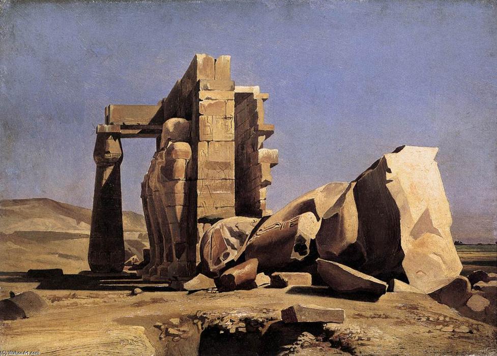 Wikioo.org - The Encyclopedia of Fine Arts - Painting, Artwork by Charles Gabriel Gleyre - Egyptian Temple