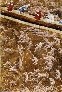 Sandro Botticelli - Illustration to the Divine Comedy (Inferno)