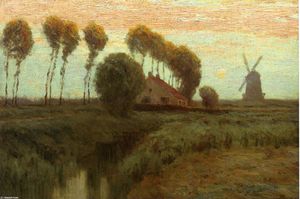 WikiOO.org - Encyclopedia of Fine Arts - Kunstenaar, schilder Charles Warren Eaton