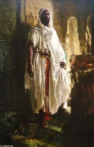 The Moorish chief the harem guard
