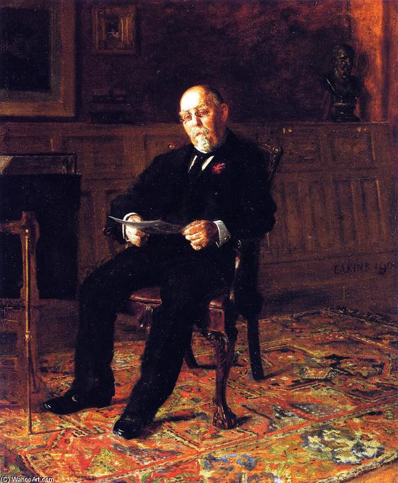 Wikioo.org - The Encyclopedia of Fine Arts - Painting, Artwork by Thomas Eakins - Robert M. Lindsay