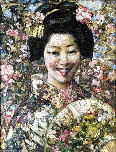 A Smiling Geisha