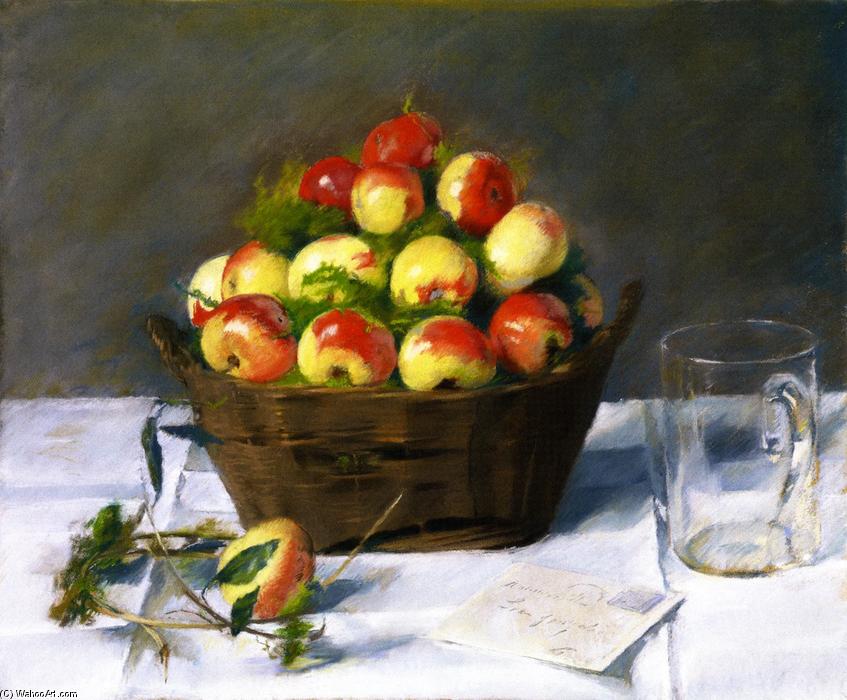 Wikioo.org - The Encyclopedia of Fine Arts - Painting, Artwork by Eva Gonzales - Sweet Apples