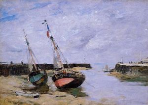Trouville, the Jettys, Low Tide