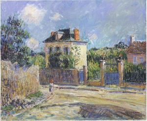 Gustave Loiseau - View at Pontoise