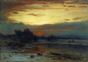 Winter, Close of Day (also known as A Winter Day)