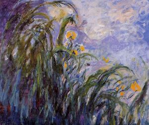 Claude Monet - Yellow Irises