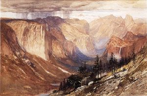 Samuel Colman - Yosemite Valley, California