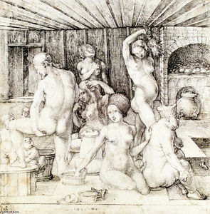 Albrecht Durer - Woman`s Bath