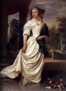 Portrait Of Margaretha Delff, Wife Of Johan De La Faille