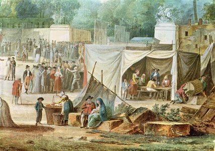 Wikioo.org - The Encyclopedia of Fine Arts - Painting, Artwork by Thomas Naudet - View Of The Tuileries